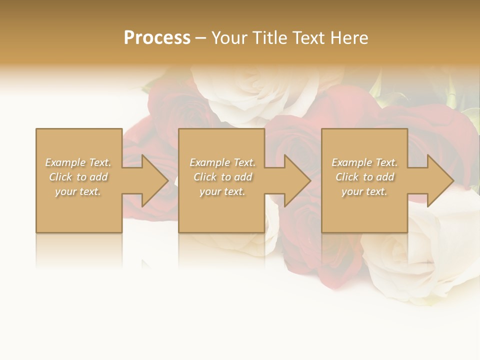 Beauty Gift Blooming PowerPoint Template