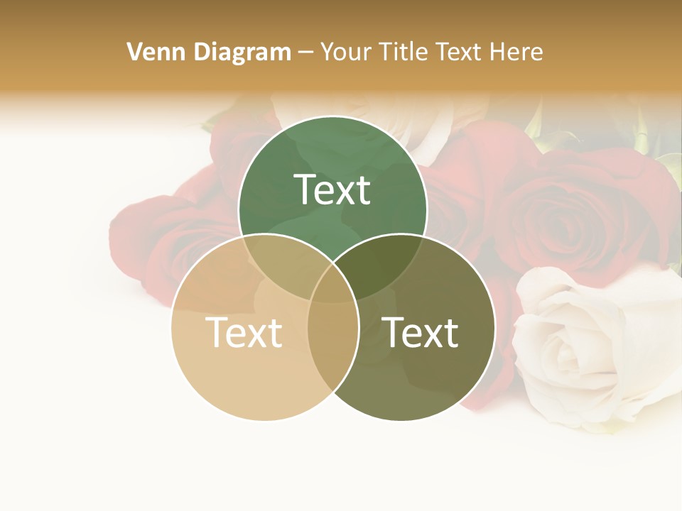 Beauty Gift Blooming PowerPoint Template
