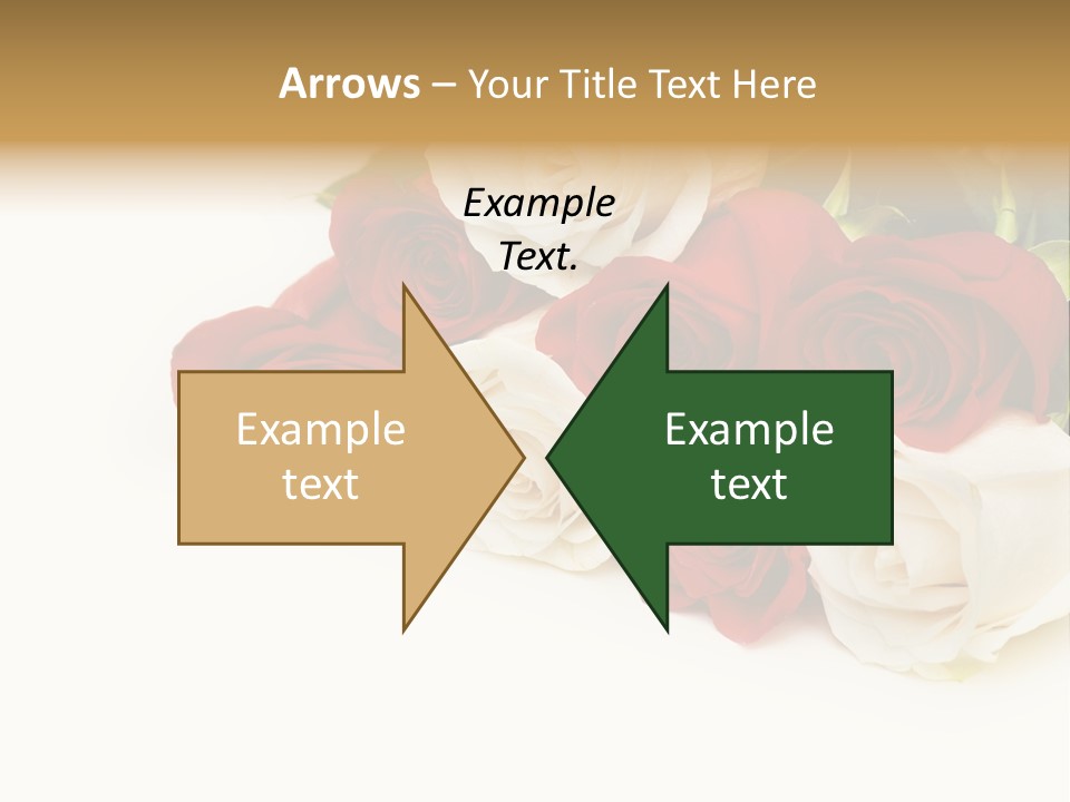 Beauty Gift Blooming PowerPoint Template
