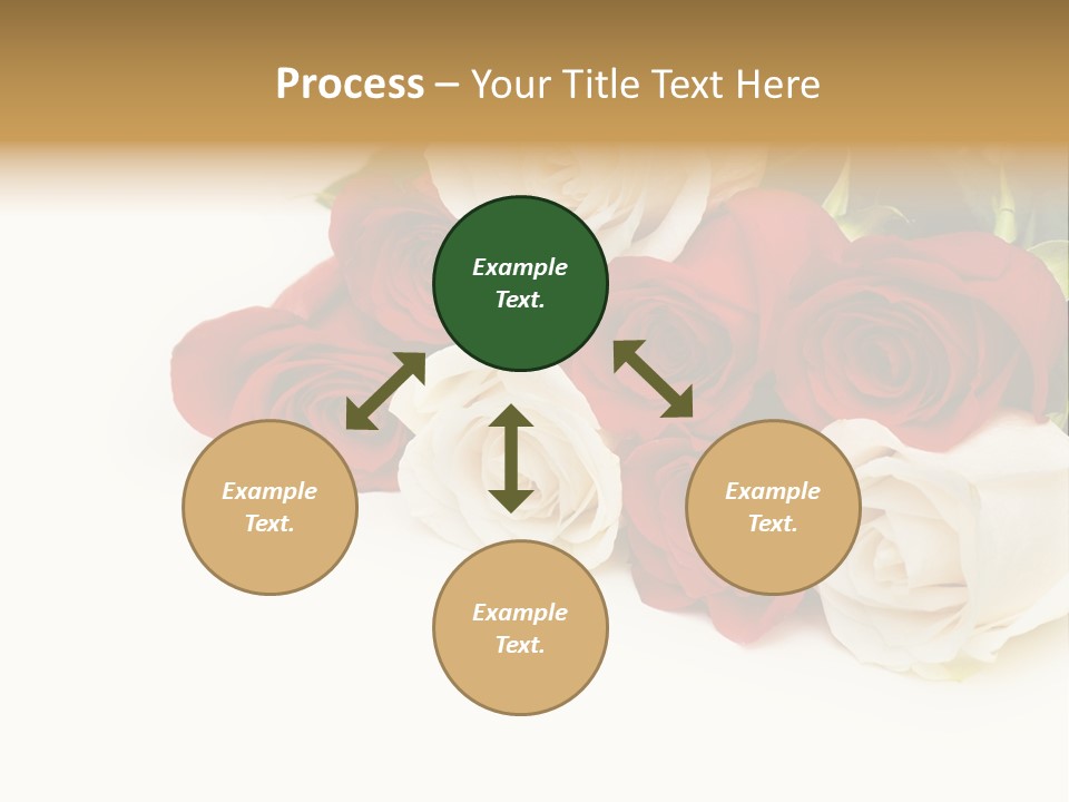 Beauty Gift Blooming PowerPoint Template