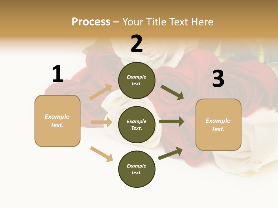 Beauty Gift Blooming PowerPoint Template