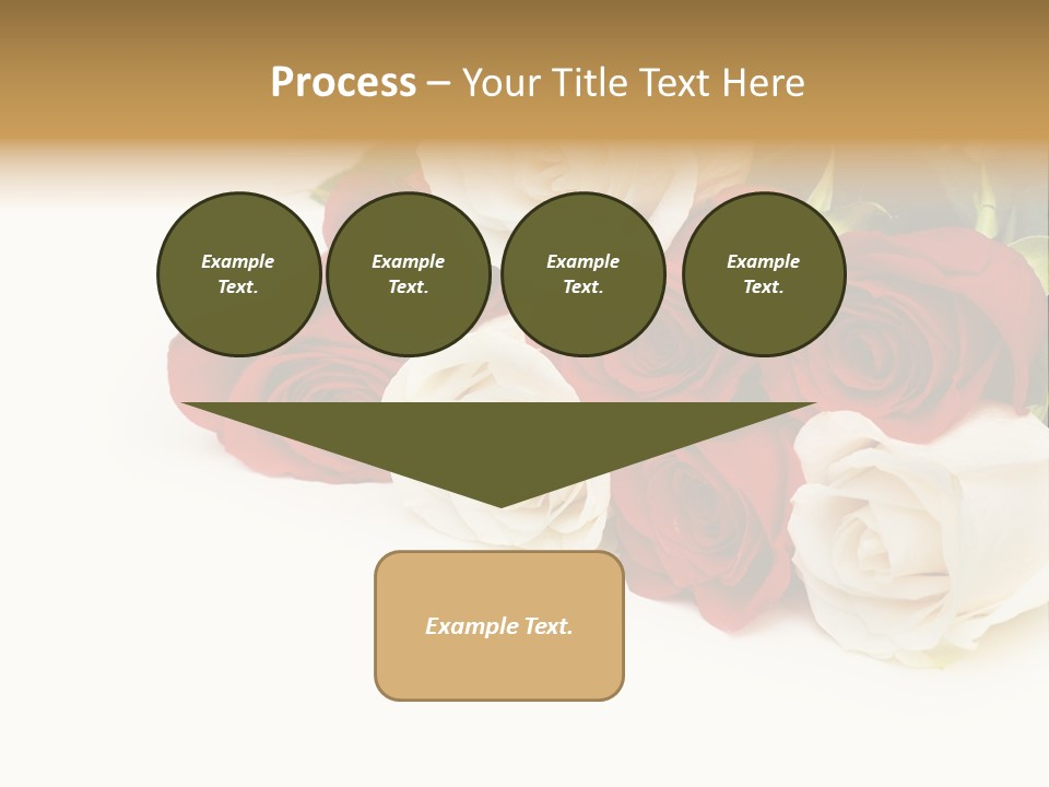 Beauty Gift Blooming PowerPoint Template