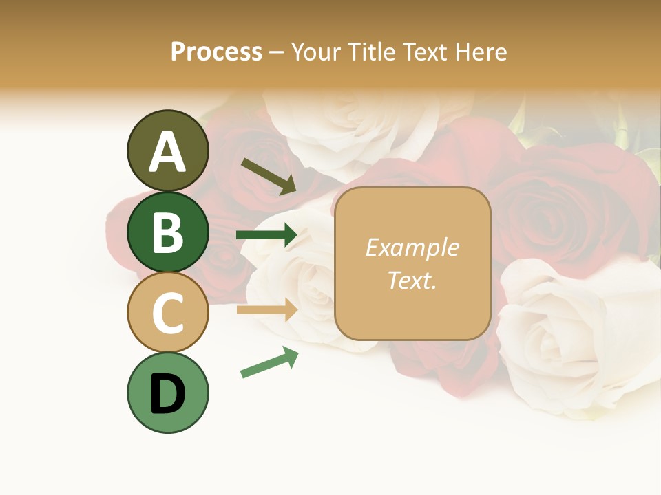 Beauty Gift Blooming PowerPoint Template