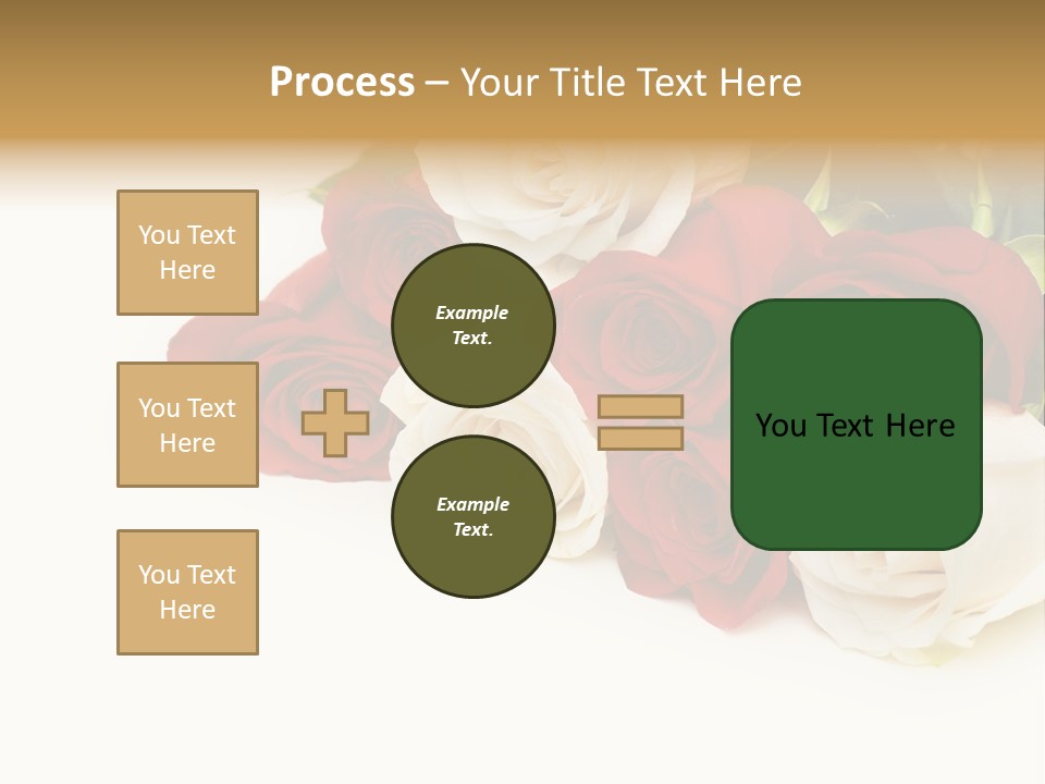 Beauty Gift Blooming PowerPoint Template