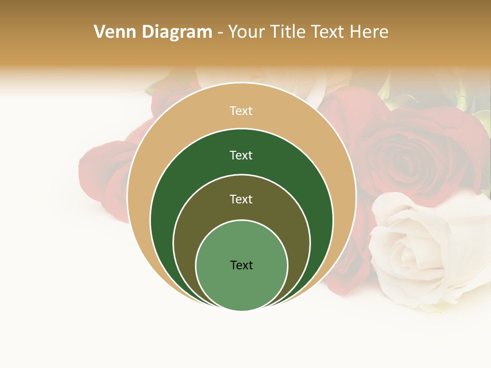 Beauty Gift Blooming PowerPoint Template