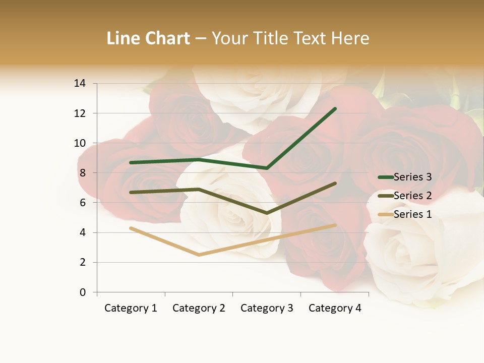 Beauty Gift Blooming PowerPoint Template