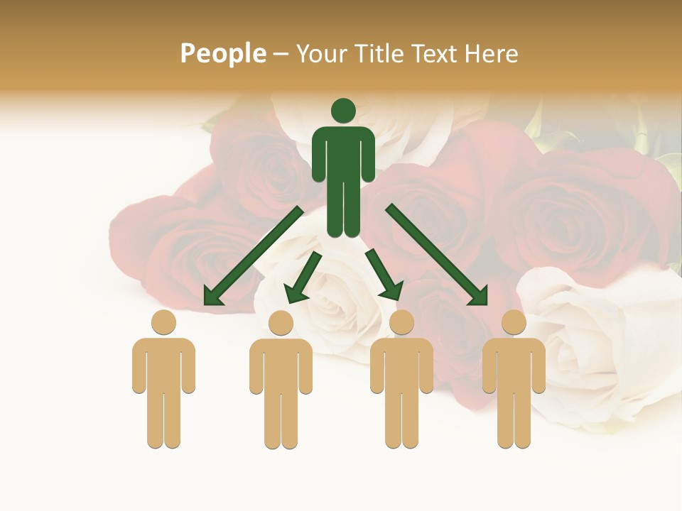 Beauty Gift Blooming PowerPoint Template