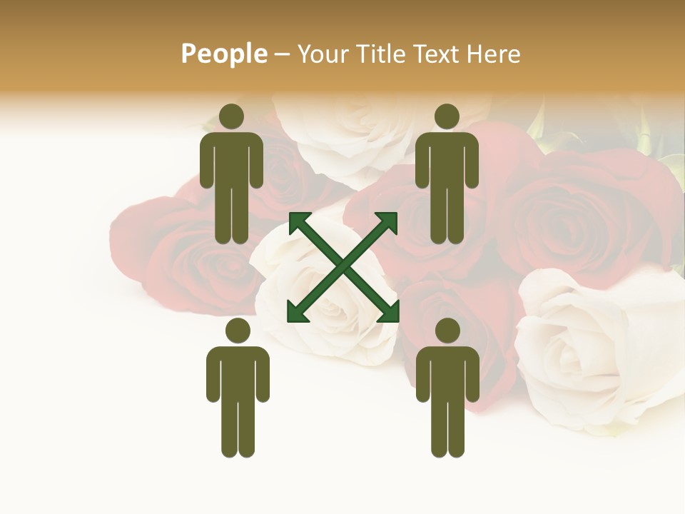 Beauty Gift Blooming PowerPoint Template