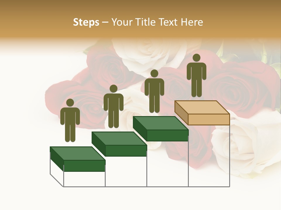 Beauty Gift Blooming PowerPoint Template