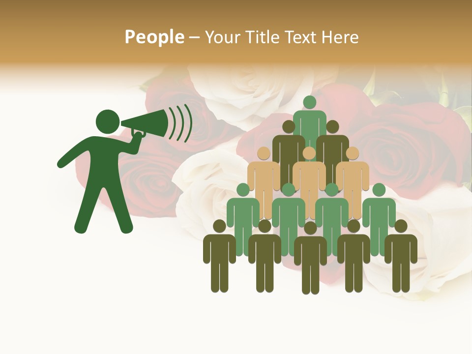 Beauty Gift Blooming PowerPoint Template