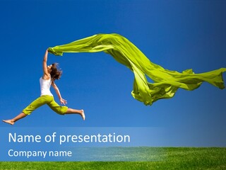 Tissue Happiness Health PowerPoint Template