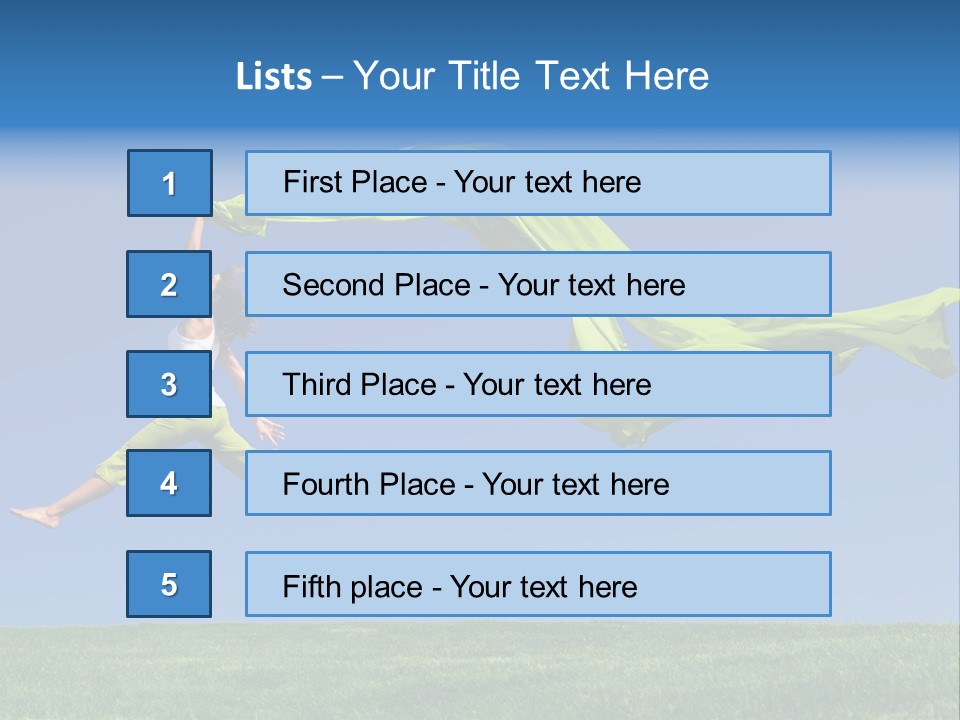 Tissue Happiness Health PowerPoint Template
