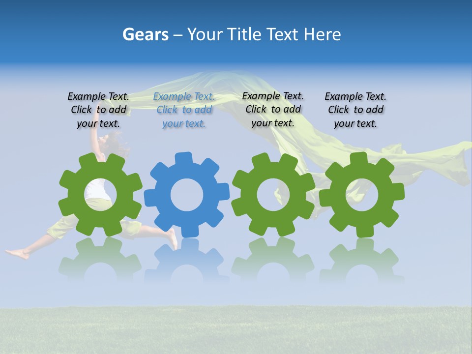 Tissue Happiness Health PowerPoint Template