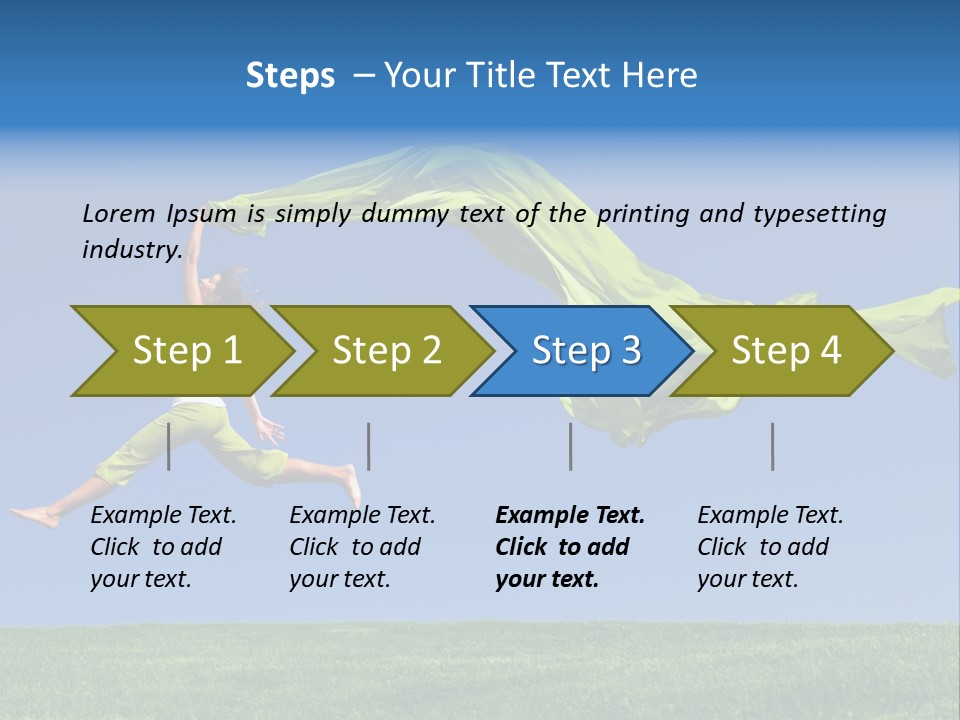 Tissue Happiness Health PowerPoint Template