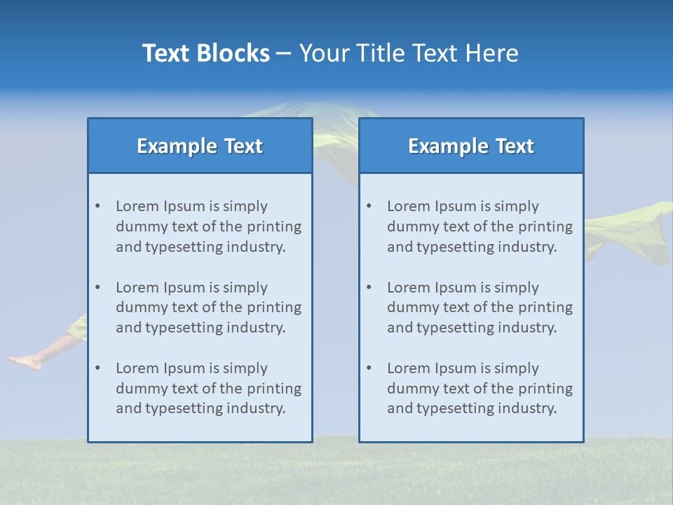 Tissue Happiness Health PowerPoint Template