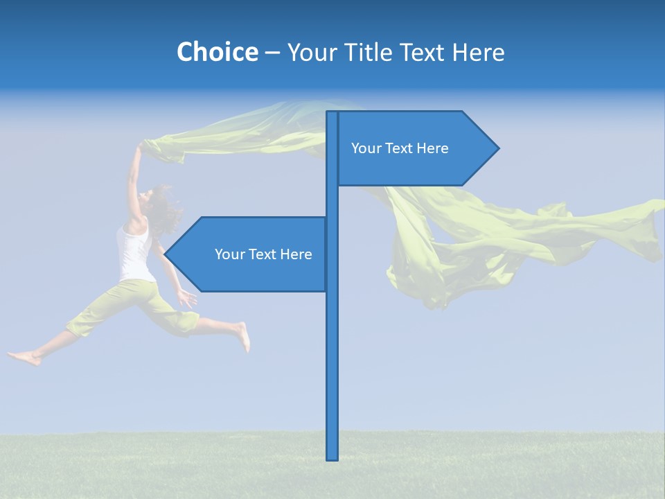 Tissue Happiness Health PowerPoint Template