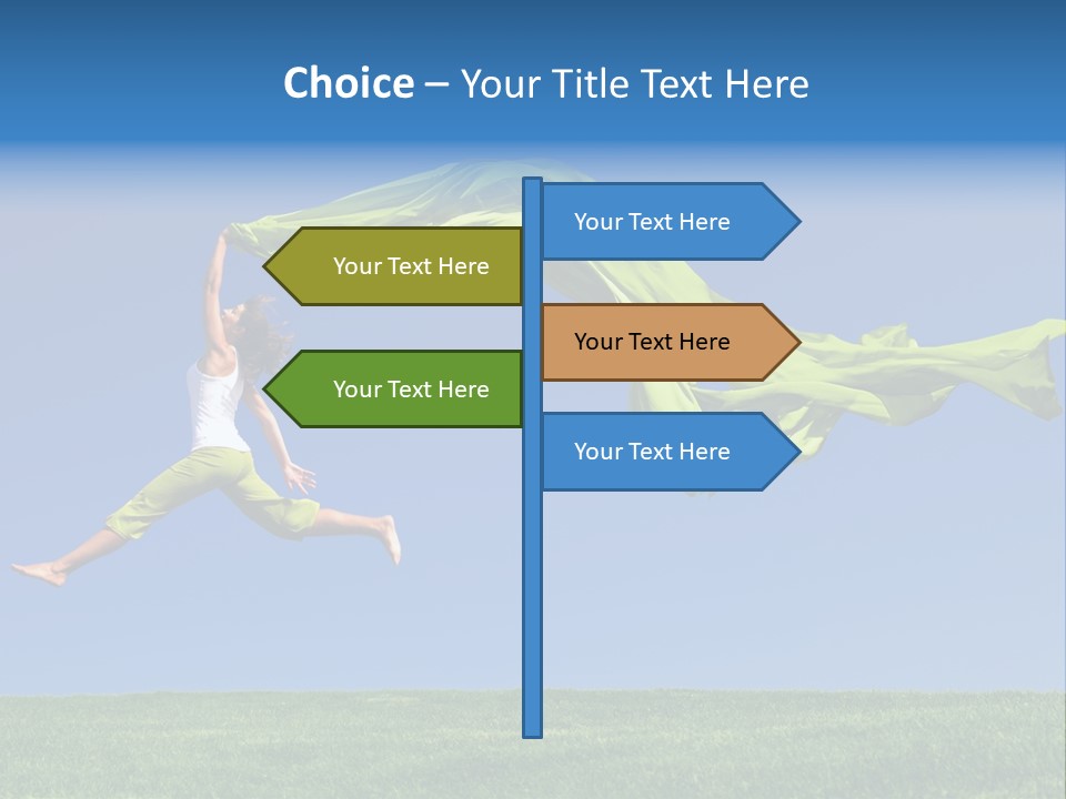 Tissue Happiness Health PowerPoint Template