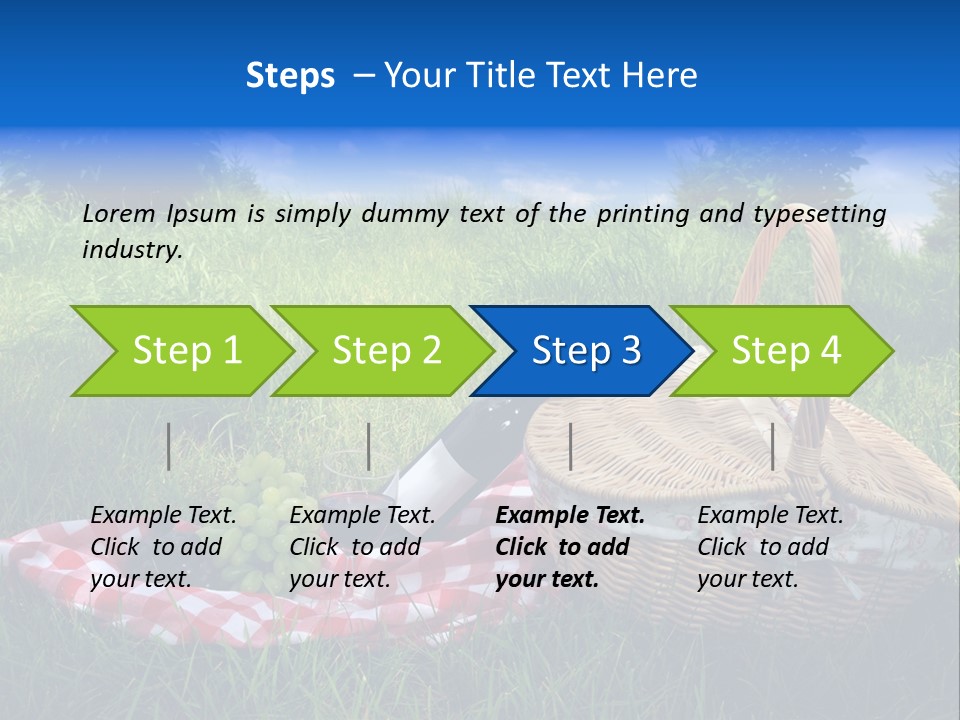 Celebration Field Nature PowerPoint Template