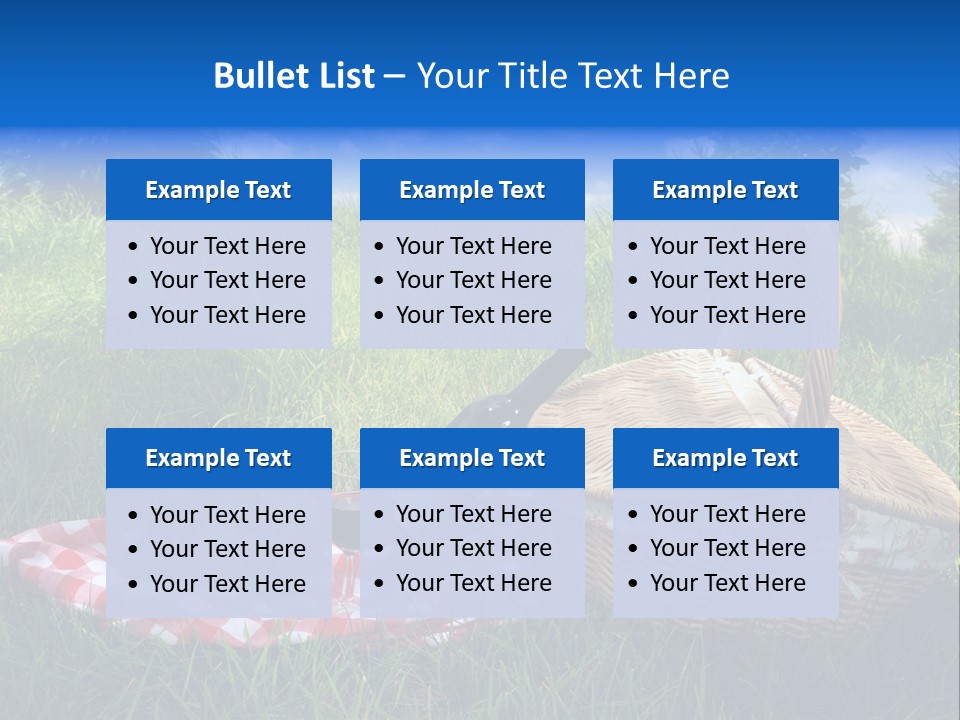 Celebration Field Nature PowerPoint Template