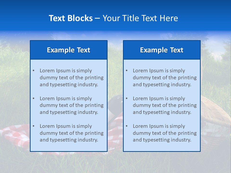 Celebration Field Nature PowerPoint Template