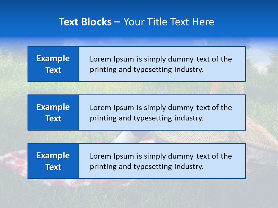 Celebration Field Nature PowerPoint Template