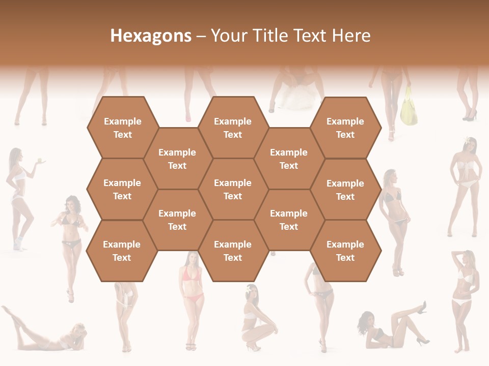 Isolated Young White PowerPoint Template