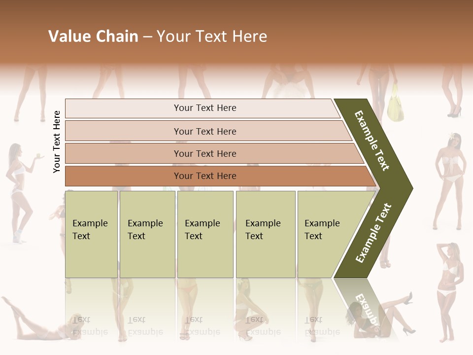 Isolated Young White PowerPoint Template