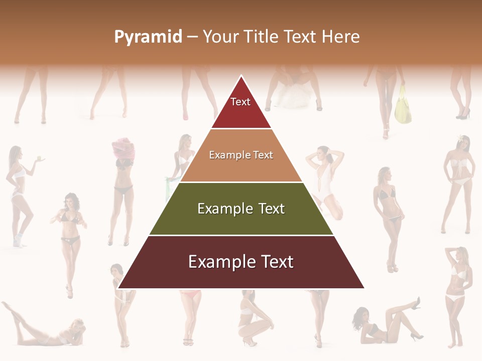 Isolated Young White PowerPoint Template