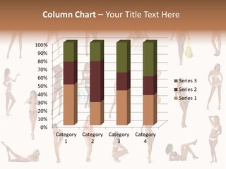 Isolated Young White PowerPoint Template