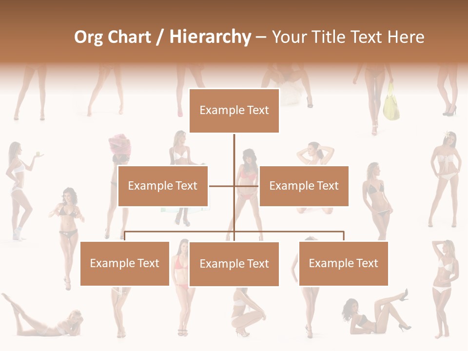 Isolated Young White PowerPoint Template