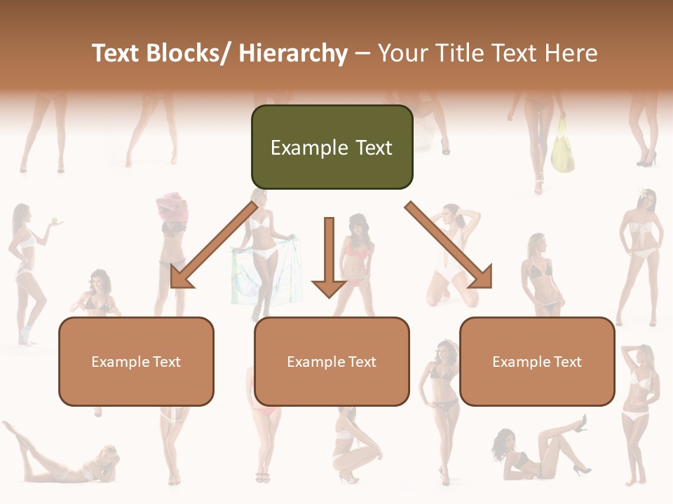 Isolated Young White PowerPoint Template