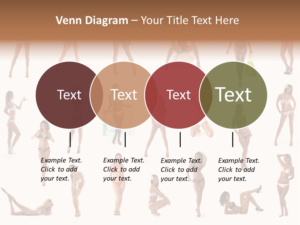 Isolated Young White PowerPoint Template