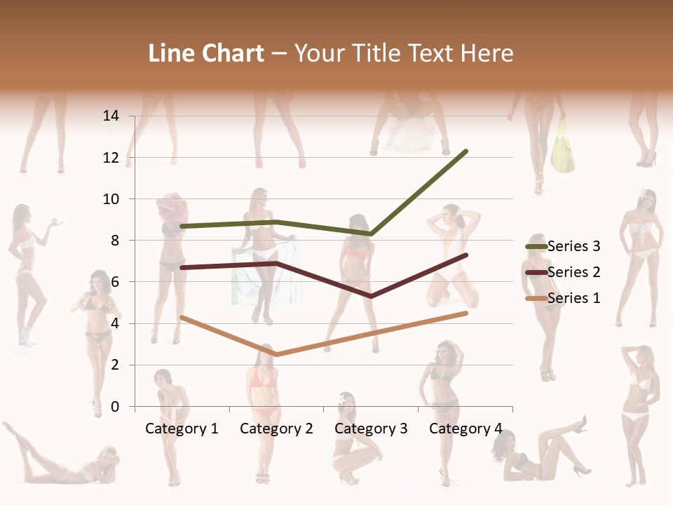 Isolated Young White PowerPoint Template