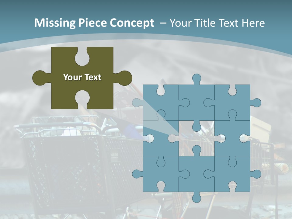 Trash Homeless Industry PowerPoint Template