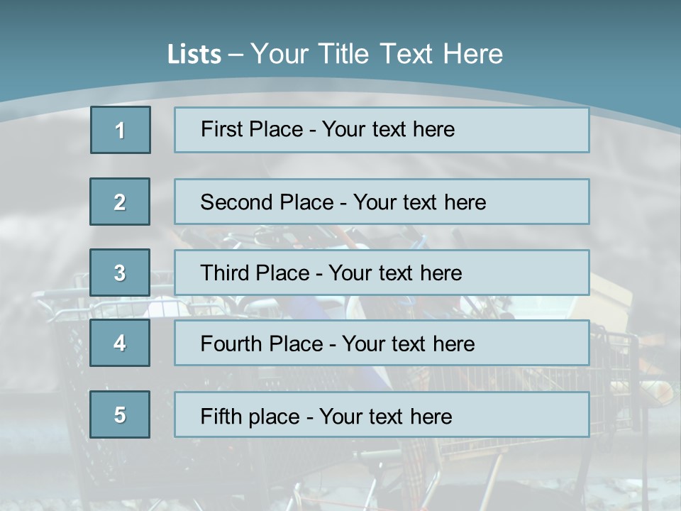 Trash Homeless Industry PowerPoint Template
