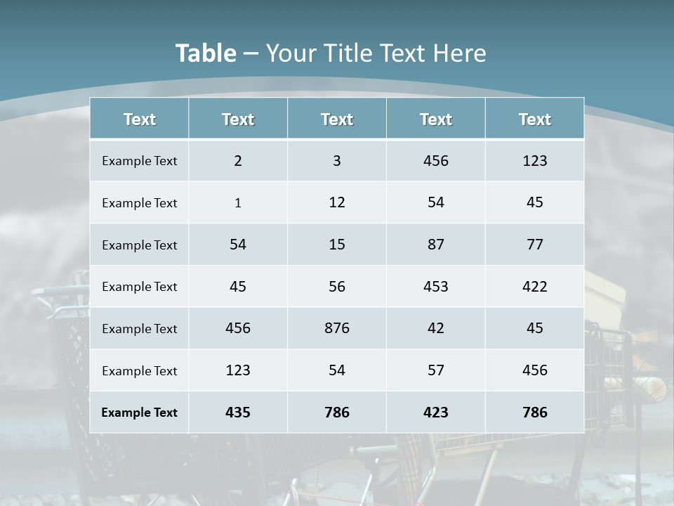 Trash Homeless Industry PowerPoint Template