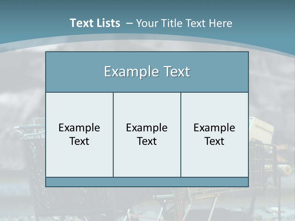 Trash Homeless Industry PowerPoint Template