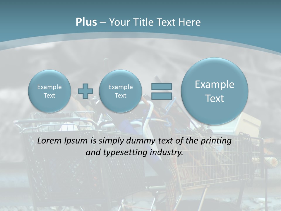 Trash Homeless Industry PowerPoint Template