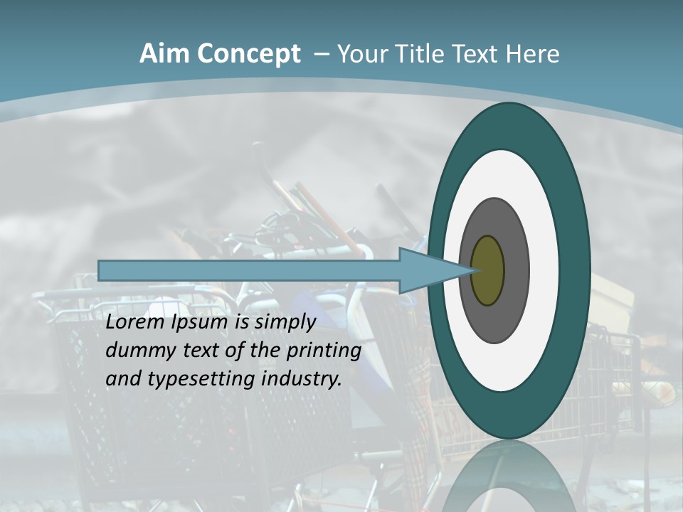 Trash Homeless Industry PowerPoint Template