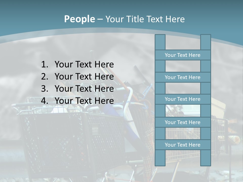 Trash Homeless Industry PowerPoint Template