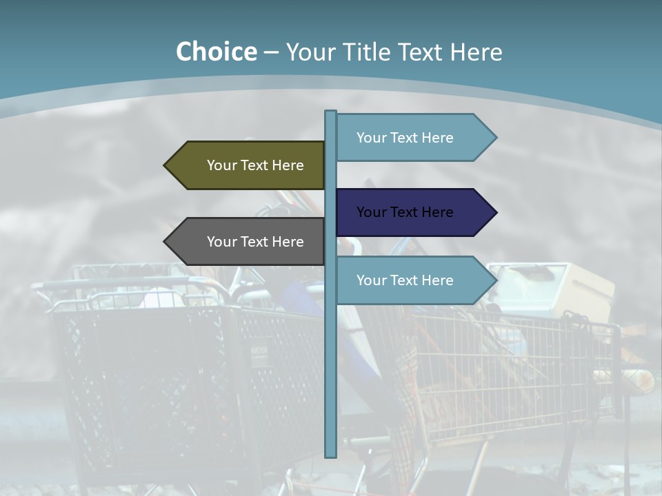 Trash Homeless Industry PowerPoint Template