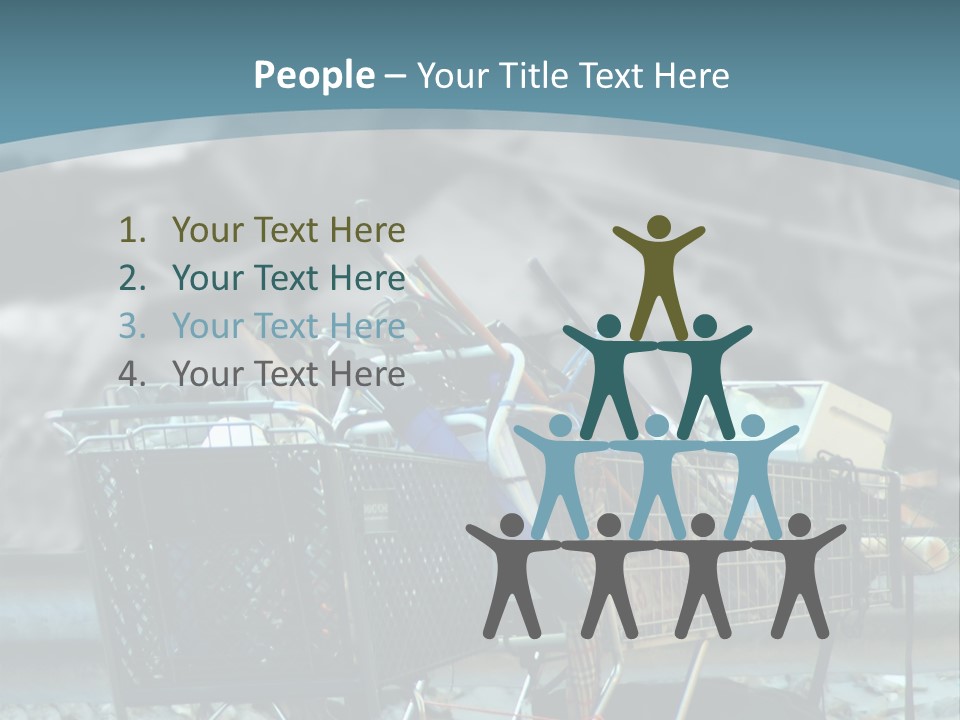 Trash Homeless Industry PowerPoint Template
