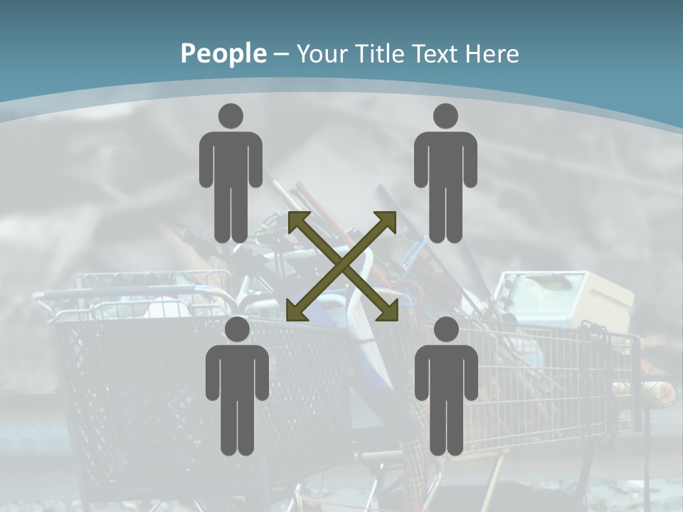 Trash Homeless Industry PowerPoint Template