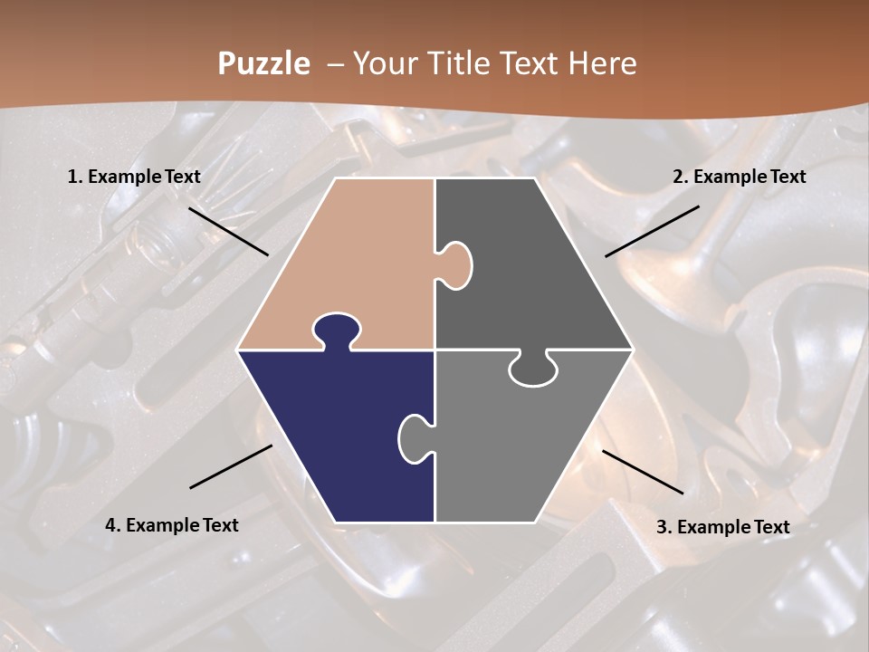 Mechanic Car Exhaust PowerPoint Template