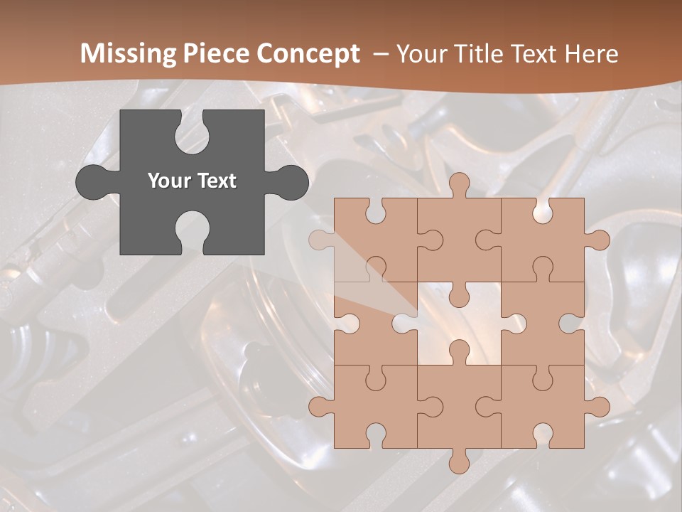 Mechanic Car Exhaust PowerPoint Template