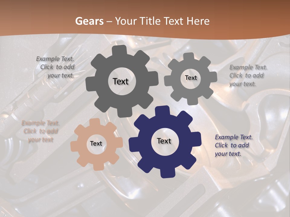 Mechanic Car Exhaust PowerPoint Template