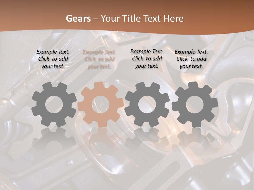 Mechanic Car Exhaust PowerPoint Template