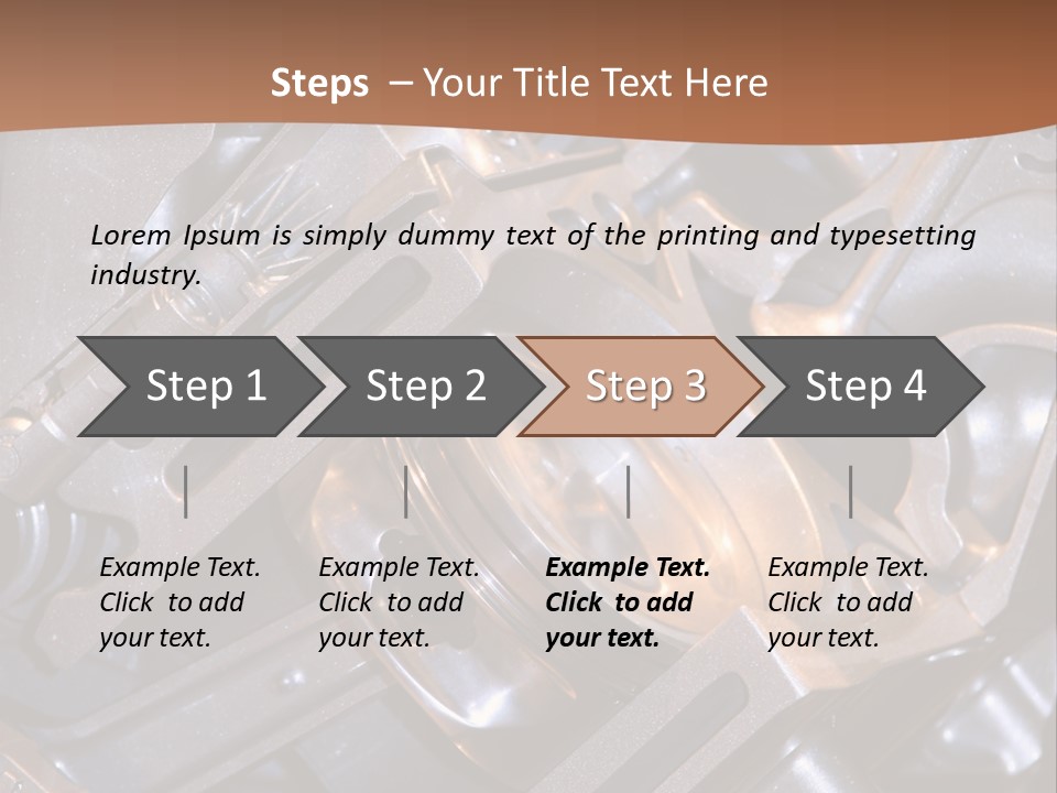 Mechanic Car Exhaust PowerPoint Template