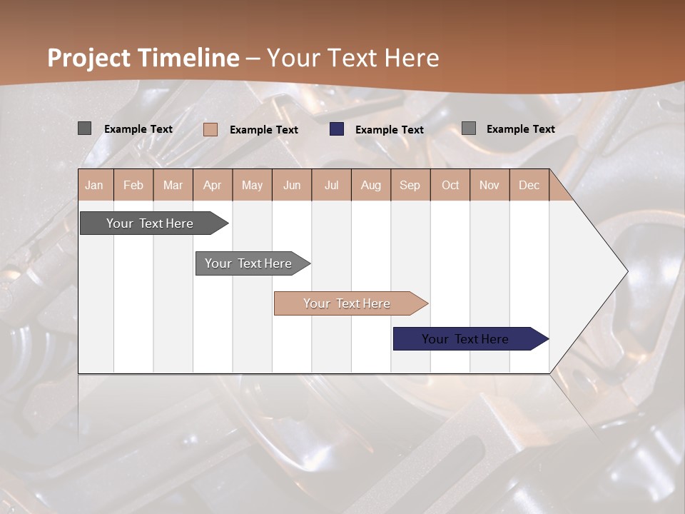 Mechanic Car Exhaust PowerPoint Template