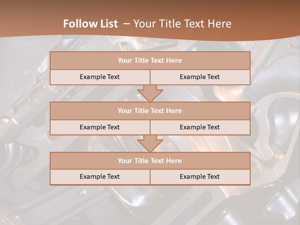 Mechanic Car Exhaust PowerPoint Template